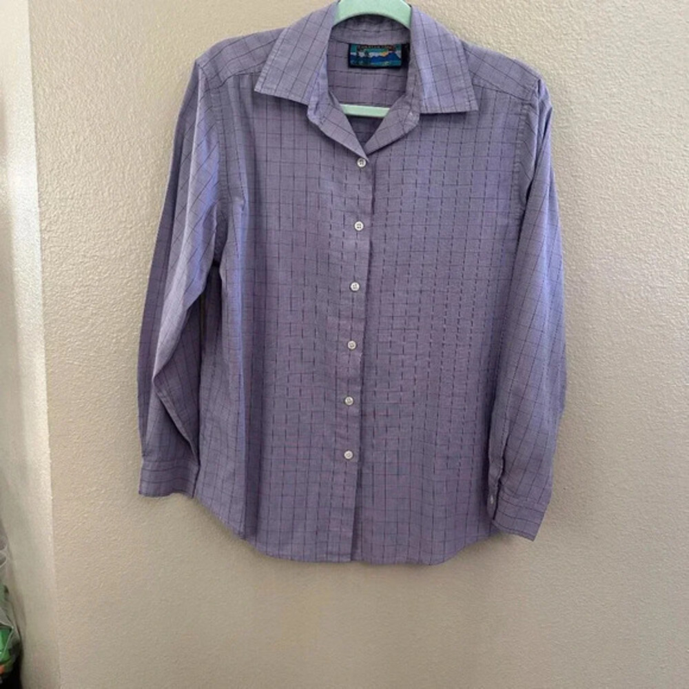 Vintage Shaver Lake Long Sleeve‎ Dress Shirt  Size 10